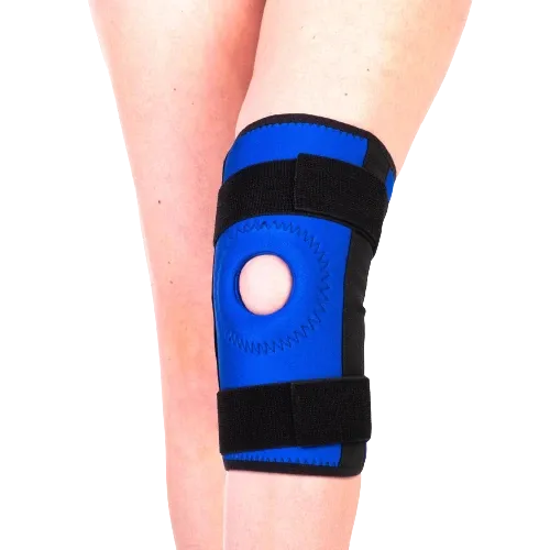 Ortéza kolenní 011 - XXL—Návleková s kovovým kloubem