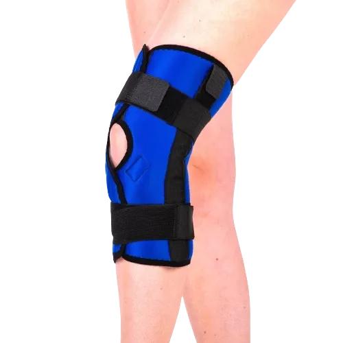 Ortéza kolenní 012 - L—Dělená s kovovým kloubem