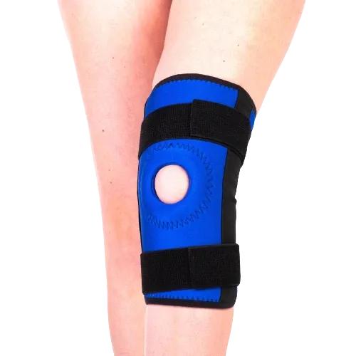 Ortéza kolenní 013 - XL—Návleková s kovovým dvouosým kloubem