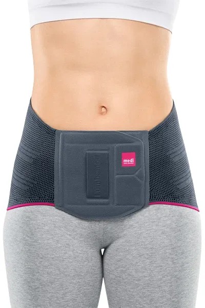 Bandáž bederní páteře Lumbamed basic - stříbrná—Velikost IV, pánská