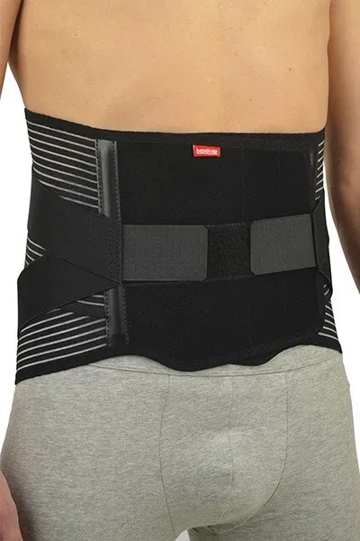 Handicap Bederní pás 100G—Velikost 4, černý, výška 32 cm