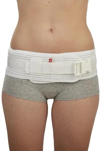 Handicap Pánevní pás 100H—Velikost 1, bílý