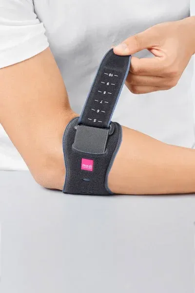 Epikondylární páska medi Epibrace—Barva růžová/šedá