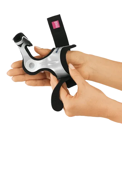 Ortopedická ortéza sedlového kloubu palce Rhizomed—Velikost M, levá