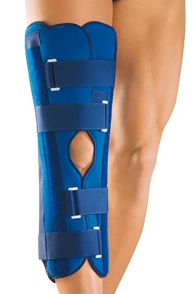 Ortéza pro imobilizaci kolene na 20° medi Classic—Délka 60 cm