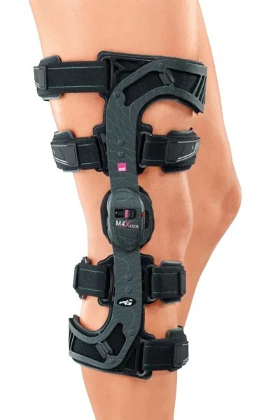 Čtyřbodová rigidní kolenní ortéza

 M.4 X-lock—Velikost M, levá