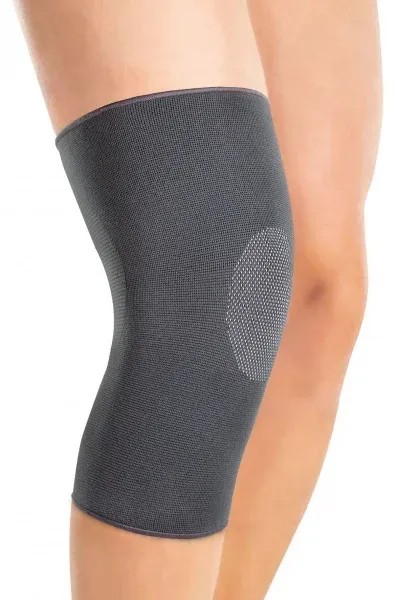 Kompresní návlek na koleno S-LINE—Velikost 4, barva šedá