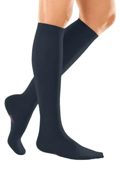 Lýtkové punčochy mediven elegance (II.KT)—Velikost 2, barva navy, délka normal, se špicí