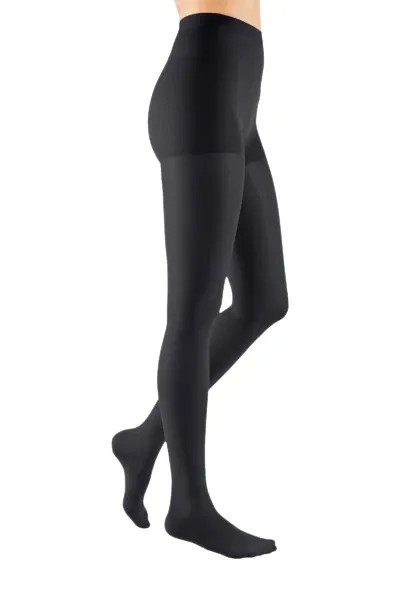 Punčochové dámské kalhoty mediven elegance (II.KT)—Velikost 3, barva black, délka normal, se špicí