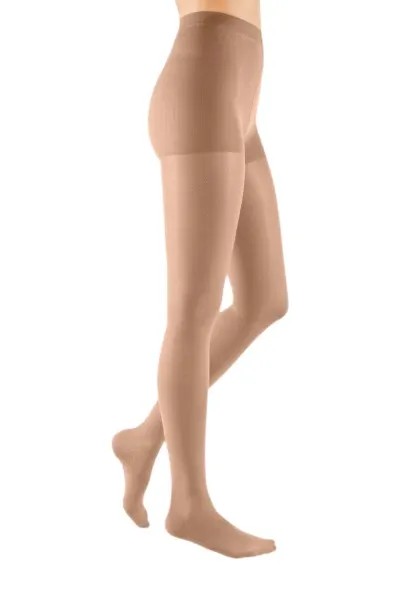 Punčochové dámské kalhoty mediven elegance (II.KT)—Velikost 6, barva beige, délka normal, se špicí