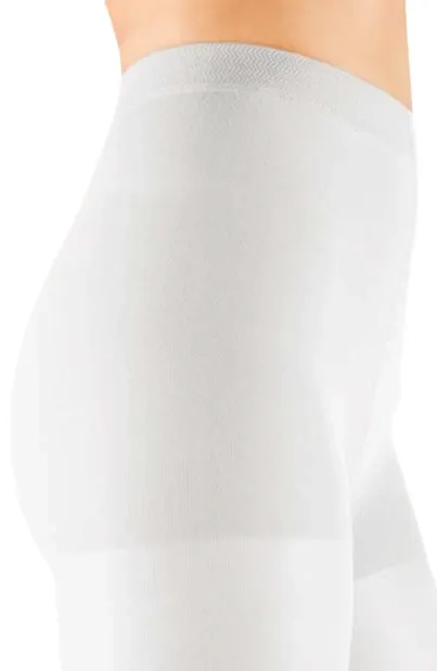 Punčochové dámské kalhoty mediven elegance (II.KT)—Velikost 4, barva white, délka krátká, se špicí