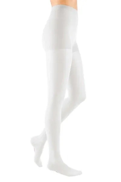 Punčochové dámské kalhoty mediven elegance (II.KT)—Velikost 3, barva white, délka krátká, se špicí
