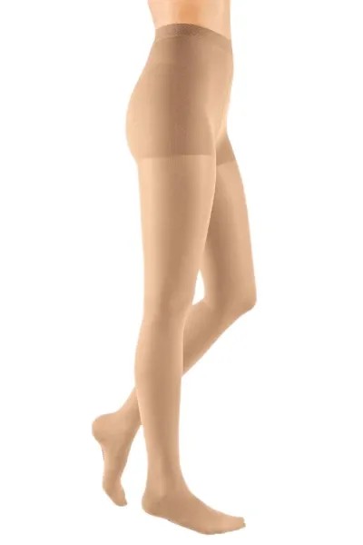 Punčochové dámské kalhoty mediven elegance (II.KT)—Velikost 6, barva cashmere, délka krátká, se špicí