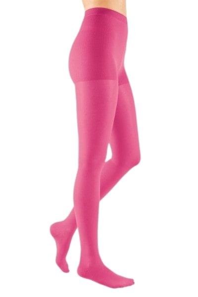 Punčochové dámské kalhoty mediven elegance (II.KT)—Velikost 7, barva Magenta, délka normal, se špicí