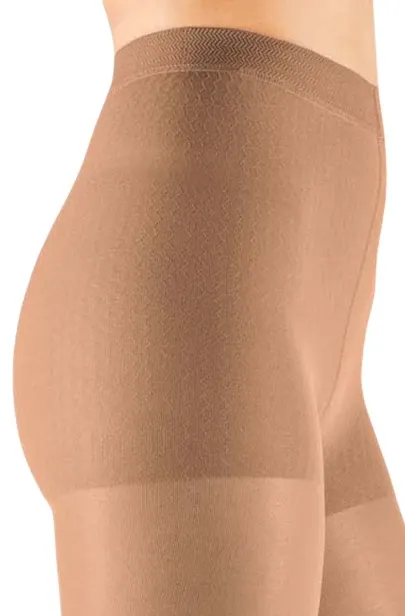 Punčochové dámské kalhoty mediven elegance (II.KT)—Velikost 1, barva sand, délka krátká, se špicí