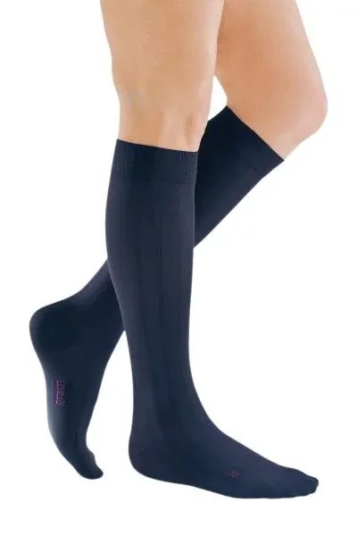 Lýtkové punčochy pro muže mediven for men (II.KT)—Velikost 1, barva navy, délka normal