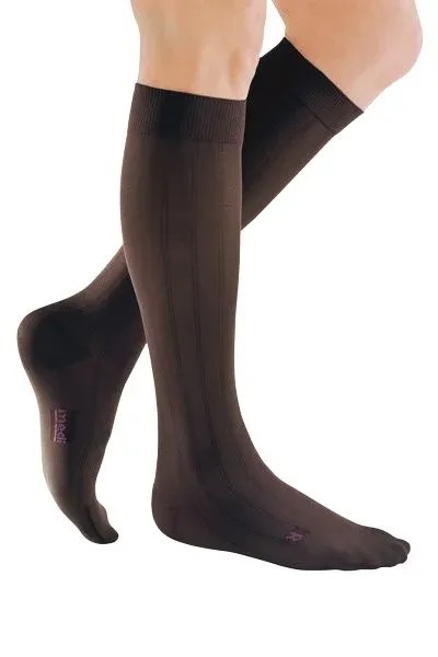 Lýtkové punčochy pro muže mediven for men (II.KT)—Velikost 3, barva brown, délka krátká