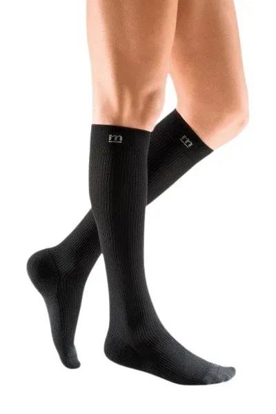 Lýtkové punčochy pro muže mediven active (II.KT)—Velikost 1, barva black, délka krátká