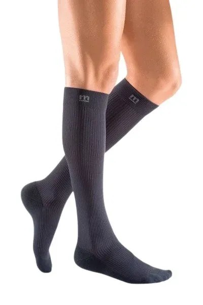 Lýtkové punčochy pro muže mediven active (II.KT)—Velikost 3, barva anthracite, délka normal