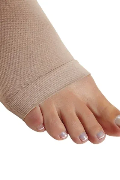 Polostehenní punčochy s lemem MAXIS MICRO (II.KT)—Velikost 1, barva bronz, délka krátká, bez špice