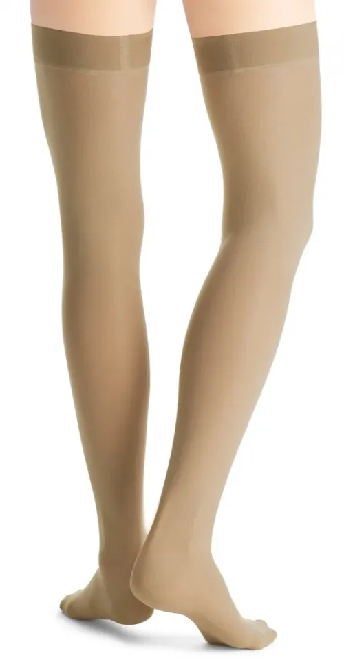 Kompresní stehenní punčochy JOBST Ultra sheer - II—Běžná délka, tělová barva, se špicí