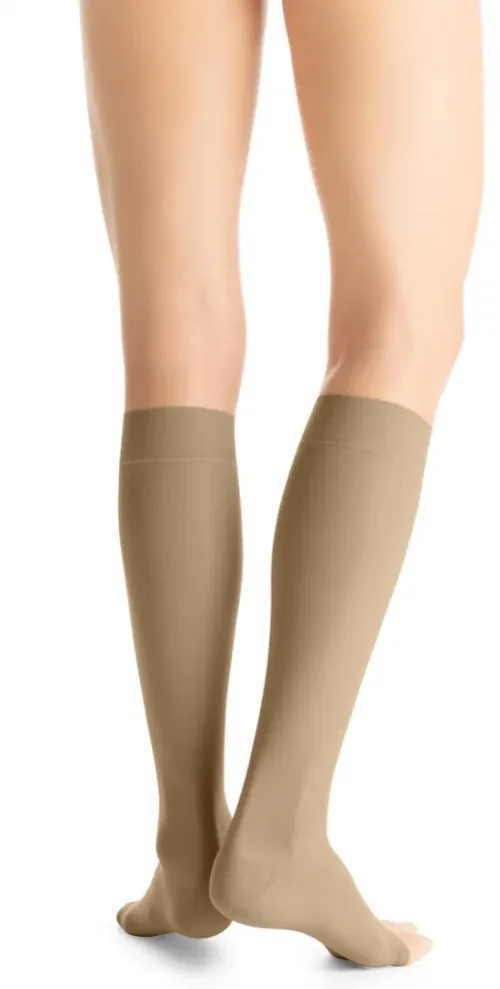 Kompresní lýtkové punčochy JOBST Ultra sheer - III—Běžná délka, tělová barva, bez špice