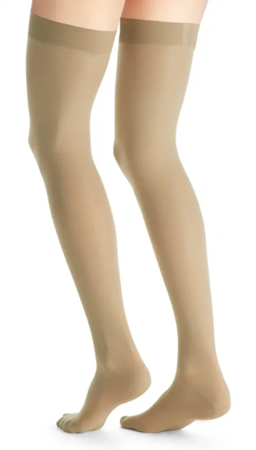 Kompresní stehenní punčochy JOBST Ultra sheer -III—Běžná délka, tělová barva, se špicí