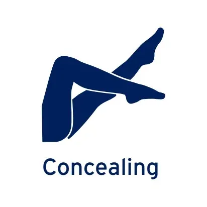 Kompresní stehenní punčochy JOBST Opaque - VI—Běžná délka, černá barva, bez špice