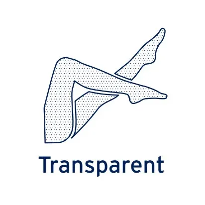 Kompresní stehenní punč. JOBST Ultra Sheer - IV—Běžná délka, tělová barva, se špicí