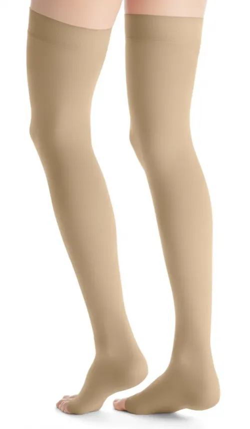 Kompresní stehenní punč. JOBST Ultra Sheer - II—Běžná délka, tělová barva, bez špice