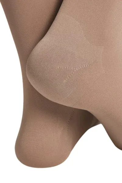 Polostehenní punčochy s lemem MAXIS MICRO (II.KT)—Velikost 2, barva bronz, délka krátká, bez špice