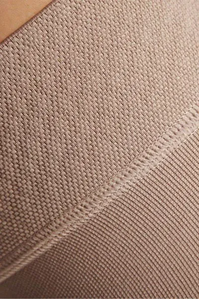 Stehenní punčochy s lemem MAXIS MICRO (II.KT)—Velikost 8, barva bronz, délka normal, bez špice