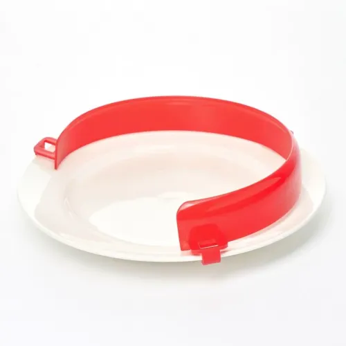 Vyvýšený okraj na talíř HA 4250—Bílá barva