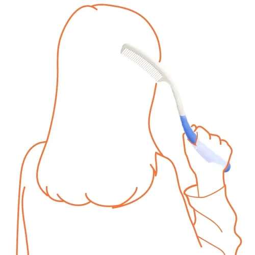 Hřeben s prodlouženou rukojetí DA 5502